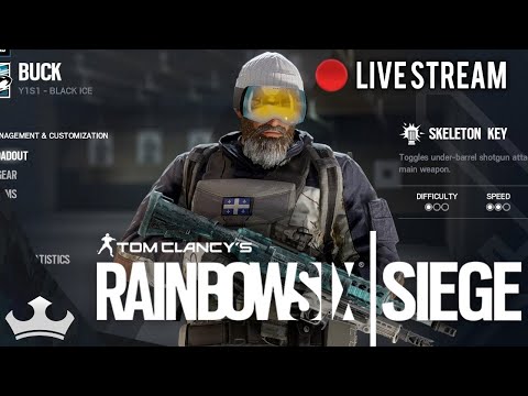 Rainbow Six Siege | Buck Elite Is Out!! | Livestream with Subs [PS4]