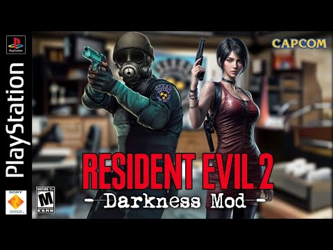 Resident Evil 2 Darkness mod [PS1]  Full Gameplay