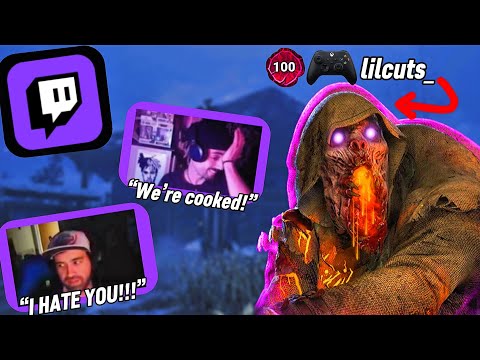P100 Blight vs Streamers pt1 - Dead By Daylight