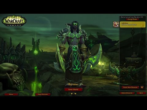 WoW: Legion (Alpha) - Level 110 Demon Hunter 3v3 Arena - Legion Demon Hunter PvP