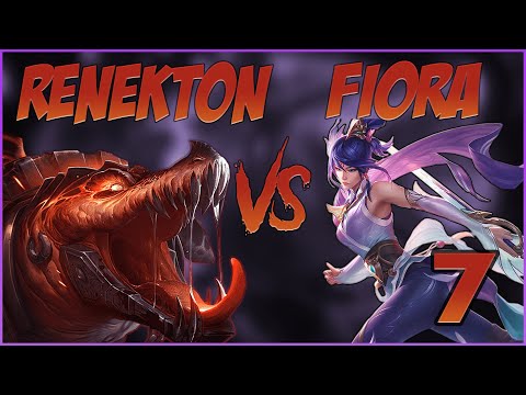 Renekton vs Fiora 11/4/6 [Patch 13.1]