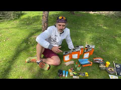 Packing for a stage race ultramarathon