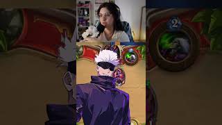 Cuando te toca luchar contra Gojo en #hearthstone 🫠 #jjk #gojo #blizzard