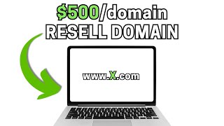 How To Flip Domains Fast (make $500/domain)