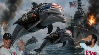 Divers React to Diver Attacked by 600 lbs Military Dolphin