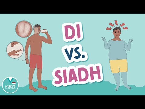 SIADH vs. Diabetes insipidus – Anzeichen und Symptome | Hilfe für angehende Pflegekräfte im Berei...