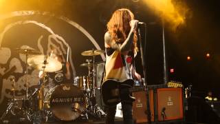 2015-02-17 Against Me (05)   Osama Bin Laden as the Crucified Christ @ Vinyl