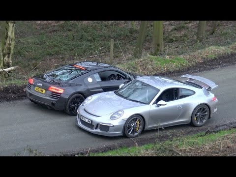 991 GT3 VS R8 V10 Plus