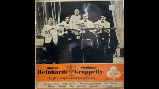 Music video thumbnail preview for Django Reinhardt Stephane Grappelly With The Quintet Of The Hot Club Of France - Honey Suckle Rose by Quintette du Hot Club de France