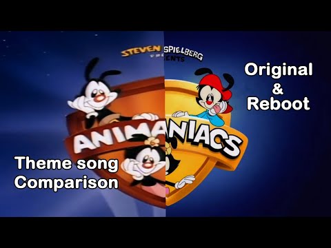 Animaniacs Theme song Comparison (Original & Reboot)