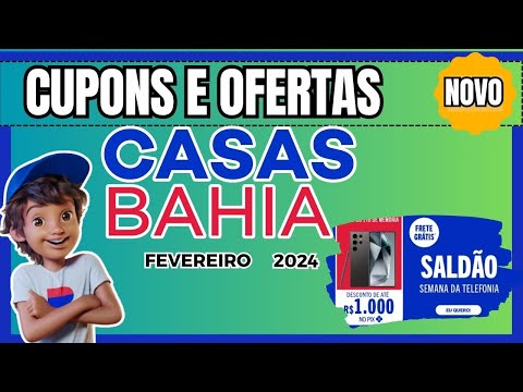 CUPOM DE DESCONTO CASAS BAHIA | CUPOM CASAS BAHIA, HOJE, TV, CELULAR| CASAS BAHIA PROMOÇÃO