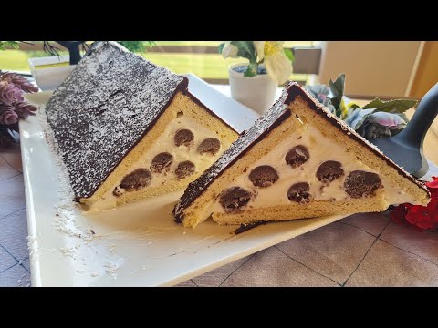 Prajitura Casuta padurarului cu crema de vanilie