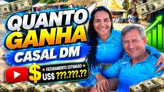QUANTO GANHA O CANAL DO CASAL DM | GANHOS REAIS 2026