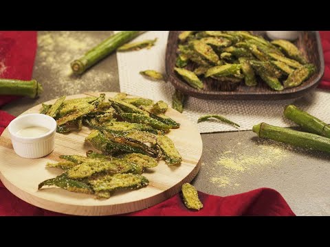 How to make Crispy BREADED OKRA - CRACKER BARREL'S COPYCAT | Recipes.net - YouTube