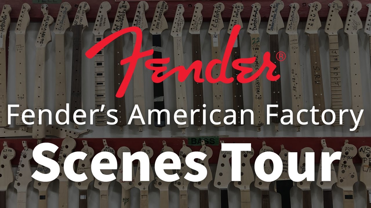 Visiting Fender's American Factory: A Behind-the-Scenes Tour