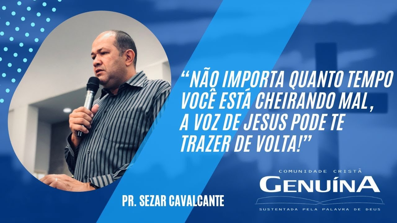 "Não importa quanto tempo você está cheirando mal, a voz de Jesus pode te trazer de volta!" 23/04/23
