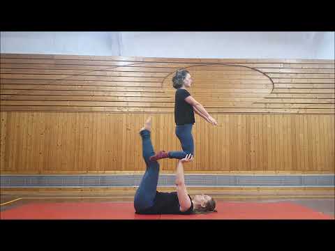 Partnerakrobatik Tutorial: Schiffschaukel aus dem Foot to Hand
