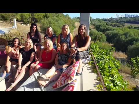 Jennifer und ihre Freundinnen auf der Finca Son Talent