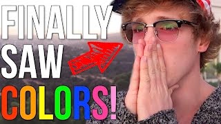 THESE GLASSES CURED MY COLORBLINDNESS!