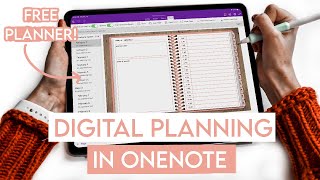 HOW TO: Digital Planning in OneNote + FREE Digital Planner!