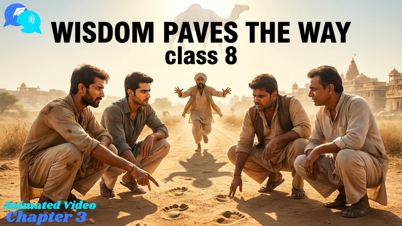 Wisdom Paves the way Class 8 || Animated Video || Wisdom paves the way chapter 3