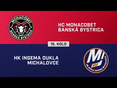 15. kolo: HC MONACObet Banská Bystrica – HK Dukla Ingema Michalovce 2:1 (HIGHLIGHTY)