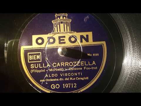 aldo visconti - sulla carozzella - 78 giri