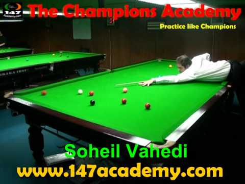 PJ NOLAN SNOOKER ACADEMY PLAYER - SOHEIL VAHEDI