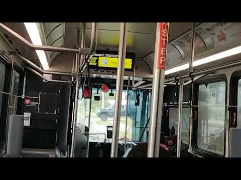 quick ride video on JTA bus 2908. a 2019 BRT PLUS CNG Gillig