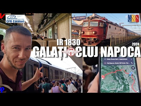Galati - Cluj Napoca IR 1830 | Calatorie cu trenul direct CFR in 14 ore prin Bucovina
