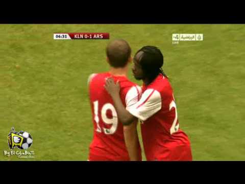 Arsenal 1 Vs 0 Fc Koln - Gervinho '7