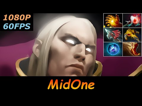 Dota 2 MidOne Invoker Pro Top MMR 24/7/17 Ranked Full Gameplay