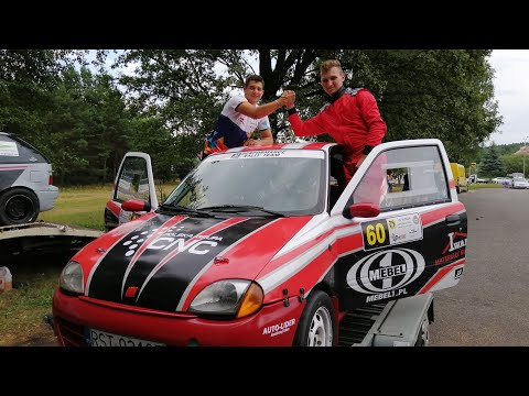 VII Runda SUPER OES Tor Kielce - Dawid Janeczko/Kuba Niemiec - Fiat Seicento