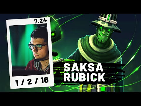 SAKSA | RUBICK | Pro Game Play | Dota Guide