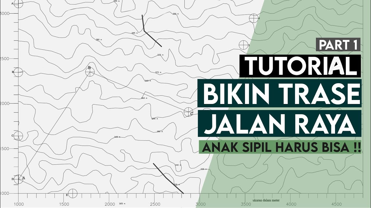 Road Route Planning (1/2) | Road Geometry #1