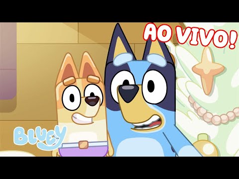 Capa de 🔴 AO VIVO: Natal na Austrália | Episódios Completos | Bluey
