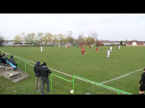 Mewa Kunice - Leśnik Osiecznica 2.04.2022 gol na 4:1