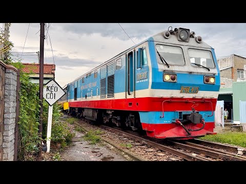 Tàu Hỏa Việt Nam - Các chuyến tàu hỏa chạy siêu chậm và siêu nhanh ở Biên Hoà Đồng Nai