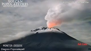 波波卡特佩特火山 live