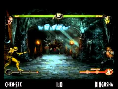 22-Jan-2012, MK9, 1/2, Chen-Sek vs KINGusha