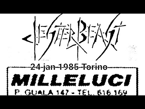 Jester Beast - Milleluci, Torino, Italy, 24 jan 1985 (Thrash Metal)