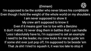 Eminem - Alone - (feat. Nf &amp; 2Pac) Lyrics