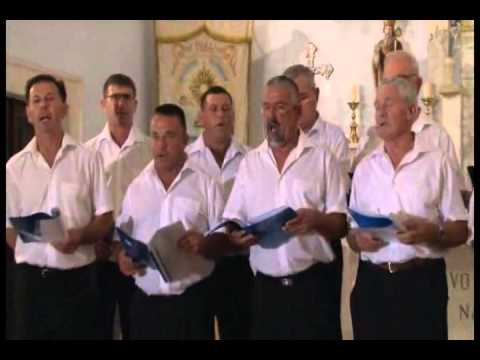 Pučko glagoljaško pjevanje - Župa BDM od Snijega - Vid - Blagoslovljen Gospodin Bog Izraelov