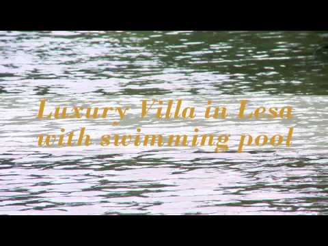 Elegant Front Lake Villa with swimming pool in Lesa