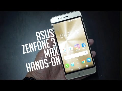 ASUS Zenfone 3 Max Hands-on (ENG+TAG)