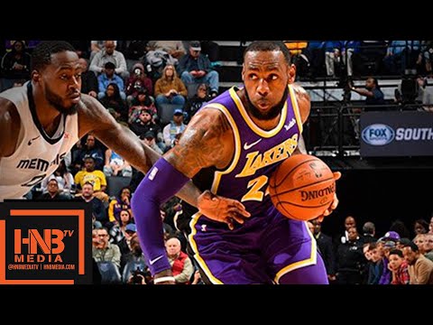 Los Angeles Lakers vs Memphis Grizzlies Full Game Highlights | 12.08.2018, NBA Season