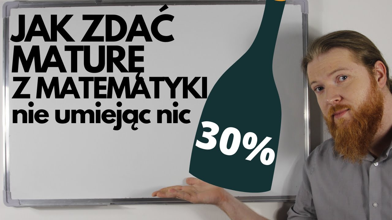 Jak zdać maturę z matematyki nie umiejąc nic MIEDZIANY FSOR RADZI