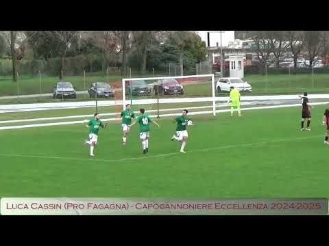 LUCA CASSIN (PRO FAGAGNA) CAPOCANNONIERE ECCELLENZA 2024-2025