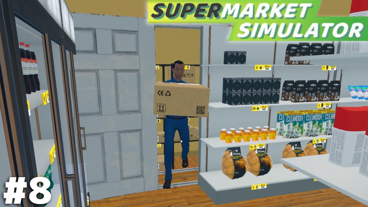 このゲームは新しい商品を入荷した時が一番脳から気持ちいい物質が出るんだよォ…【Supermarket Simulator】＃８