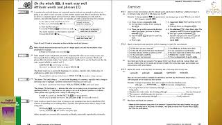 Pronunciation in Use Advanced, Unit 49, On the whole, it went very well